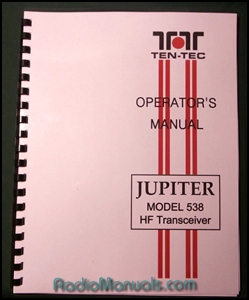 TenTec 538 Jupiter Instruction Manual - Click Image to Close